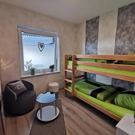 Ferienwohnung Am Dock Apen Esterno foto