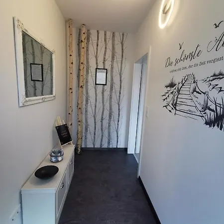Ferienwohnung Am Dock Apen Esterno foto